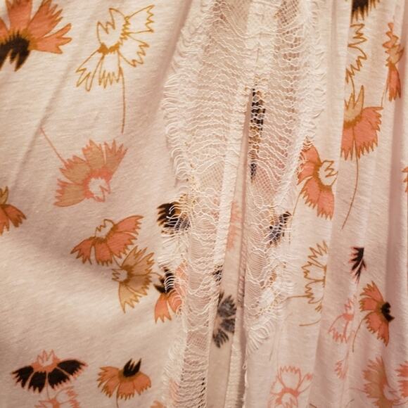 Free People boho top sz L EUC - Picture 4 of 4